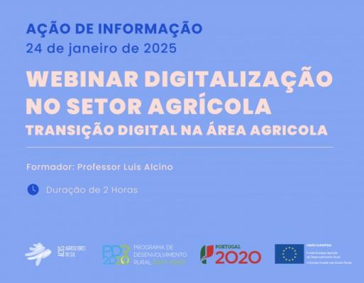 Webinar | Digitalização no Setor Agrícola