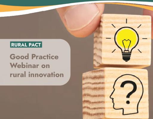 Good Practice Webinar on rural innovation