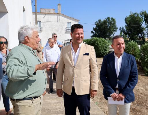 Secretário de Estado da Agricultura, João Moura, visitou o Centro de Experimentação do Baixo Alentejo