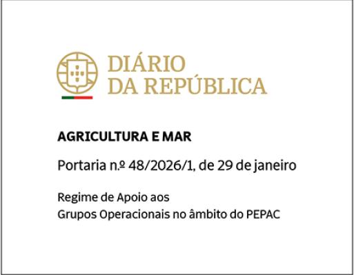 Portaria n.º 48/2026/1, de 29 de janeiro